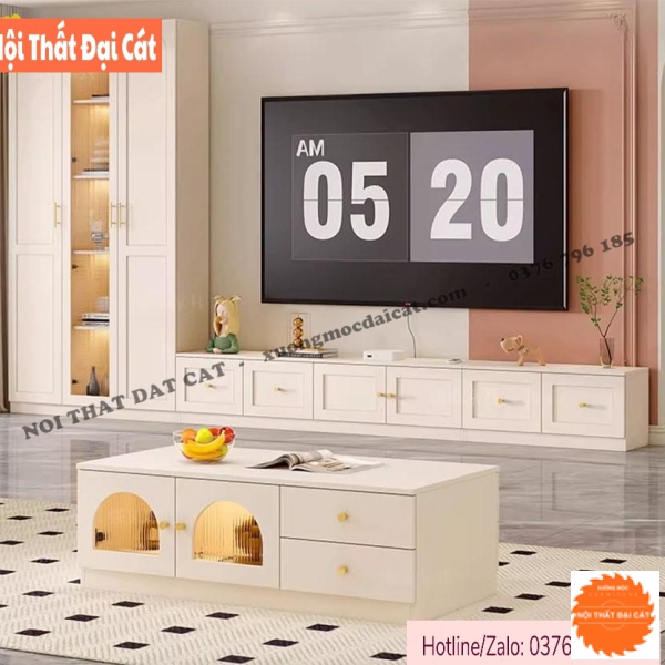 Kệ tủ tivi mang phong cách hiện đại KKH086
