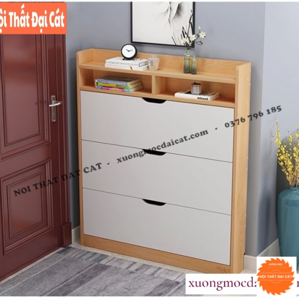 Tủ giày cánh lật nhỏ gọn 3 tấng TG213