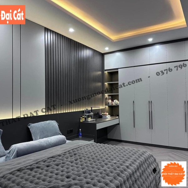 Tủ áo quần phòng ngủ bằng gỗ TA459