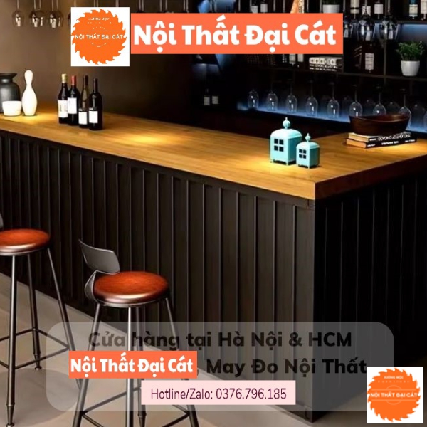 Quầy bar rượu thiết kế cao cấp QB019