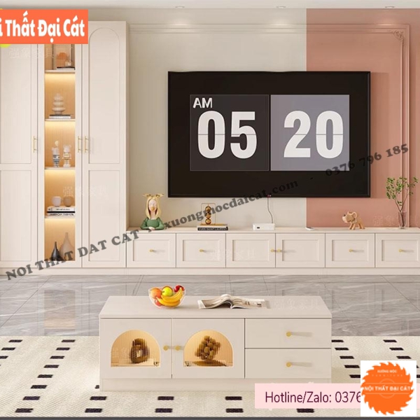 Kệ tủ tivi mang phong cách hiện đại KKH086