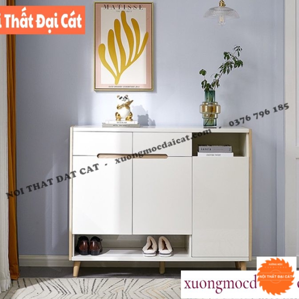 Tủ giày dép gỗ thiết kế sang trọng TG215