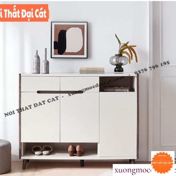 Tủ giày dép gỗ thiết kế sang trọng TG215
