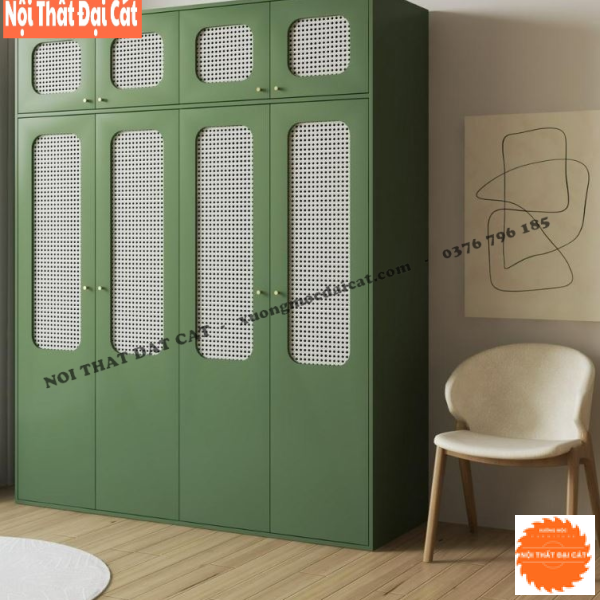 Tủ quần áo cho gia đình thiết kế lớn TA445