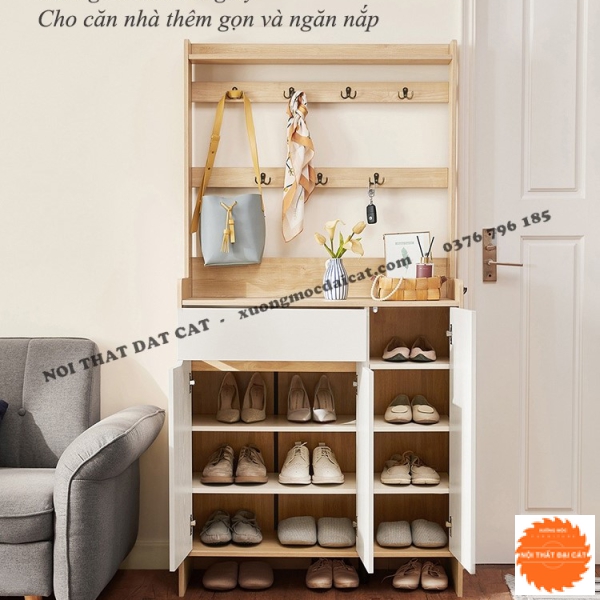 Tủ giày dép gỗ công nghiệp MDF TG169