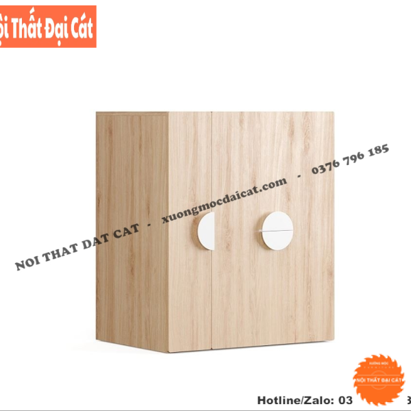 Tủ áo quần cho bé thiết kế đẹp TTE067
