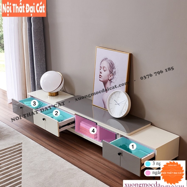 Kệ tivi gỗ cao cấp KTV398
