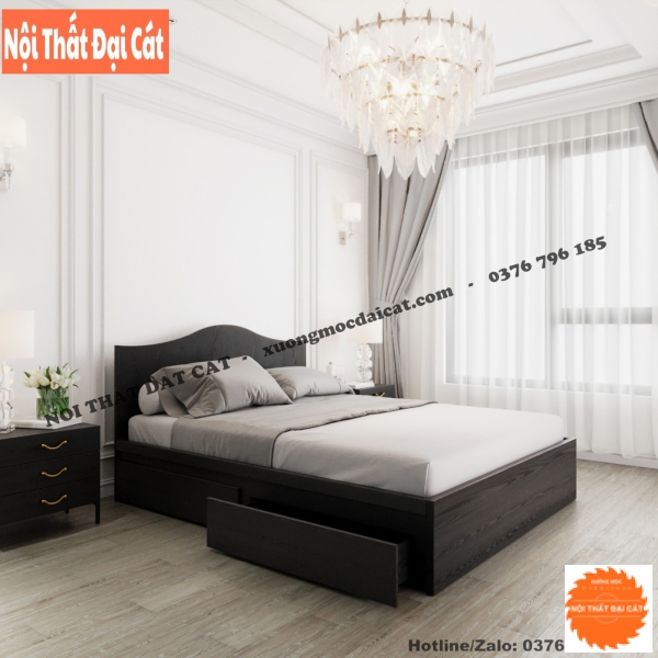 Giường ngủ gỗ công nghiệp đẹp G103