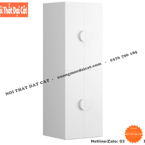 Tủ áo quần trẻ em bằng gỗ công nghiệp TTE068