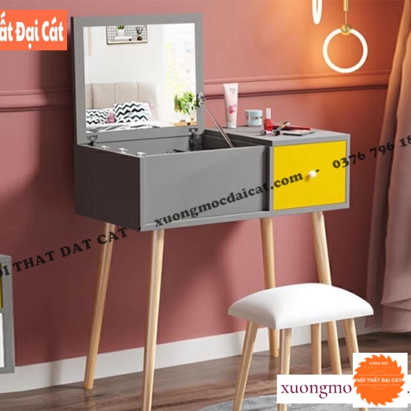 Bàn trang điểm giấu gương BTĐ124