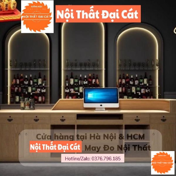 Quầy bar đẹp sang trọng QB017