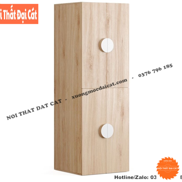 Tủ áo quần trẻ em bằng gỗ công nghiệp TTE068