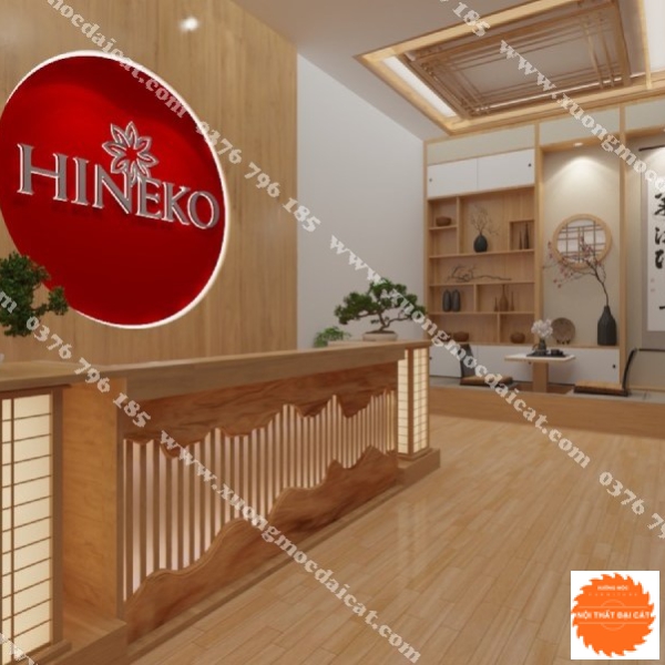 Mẫu thiết kế nội thất Spa - Thẩm mỹ viện phong cách Nhật MS005