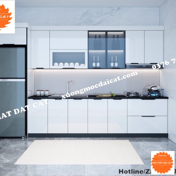 Tủ bếp dài nhỏ gọn MS0044