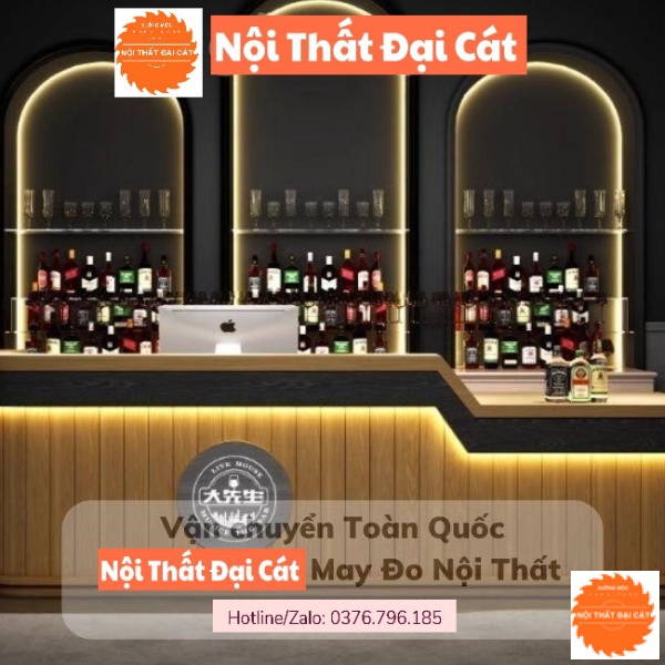 Quầy bar đẹp sang trọng QB017