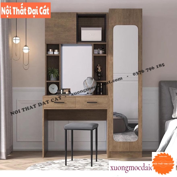 Bàn trang điểm kết hợp tủ BTĐ125