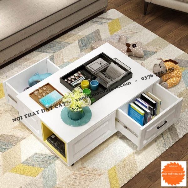 Bàn sofa phun sơn cao cấp BS058