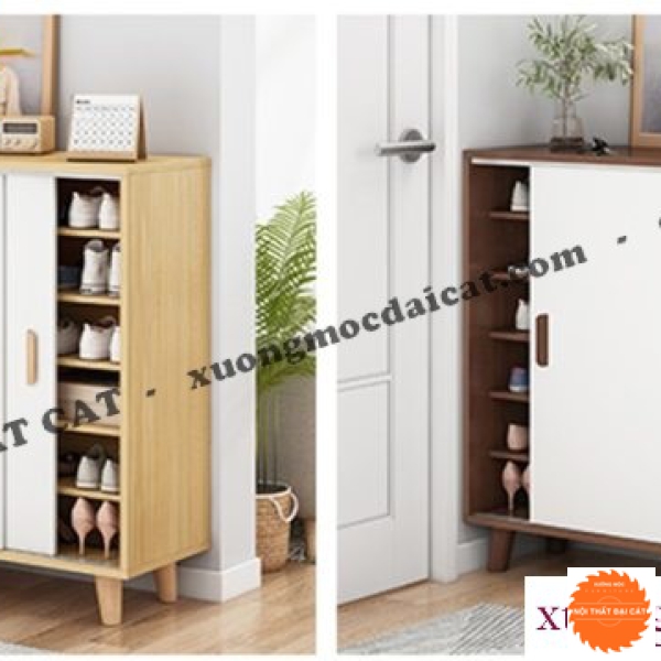 Tủ giày thiết kế cửa lùa TG190