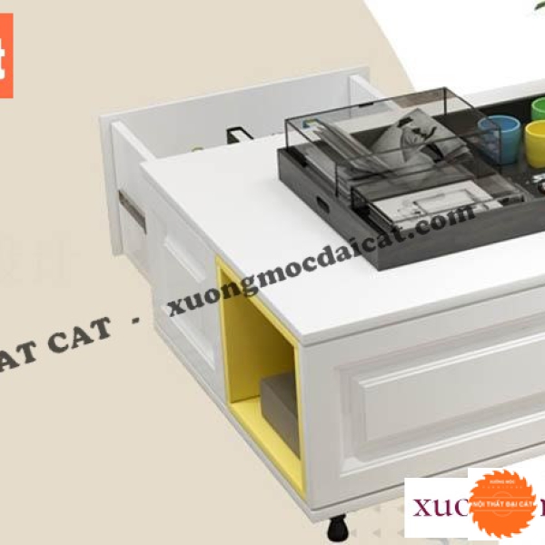 Bàn sofa phun sơn cao cấp BS058