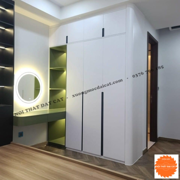 Tủ áo quần gỗ thiết kế hiện đại TA463