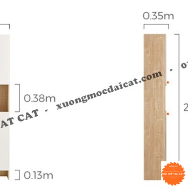 Tủ giày hiện đại thiết kế đa chức năng TG170