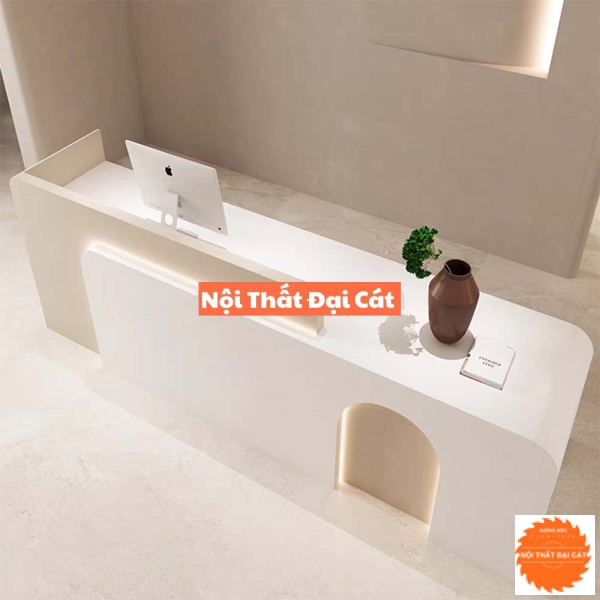 Quầy lễ tân thiết kế thời trang QLT054