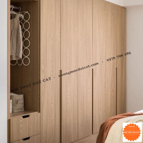 Tủ áo quần gỗ MDF cao cấp TA464
