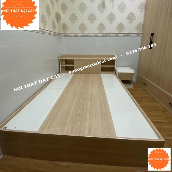 Giường ngủ gỗ công nghiệp đẹp G097