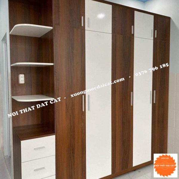 Tủ áo quần 2 màu MS22183