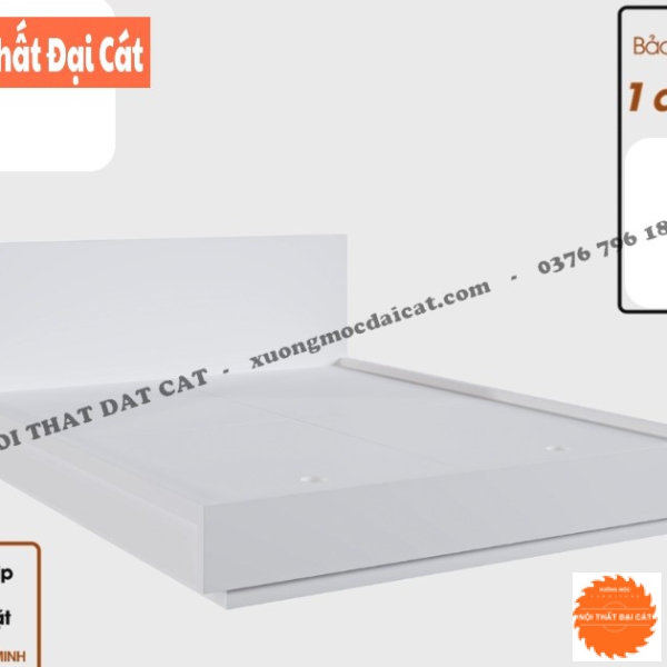 Giường ngủ gỗ hiện đại G117
