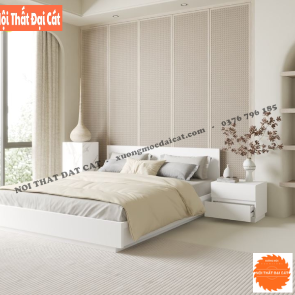 Giường ngủ gỗ hiện đại G117