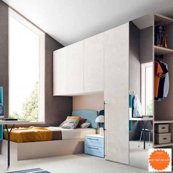 Giường ngủ nhỏ gọn cho 1 người G075