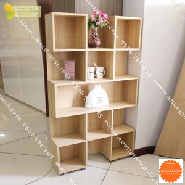 Kệ sách gỗ công nghiệp hiện đại KS118