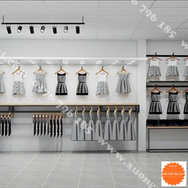 Mẫu thiết kế shop thời trang MS004