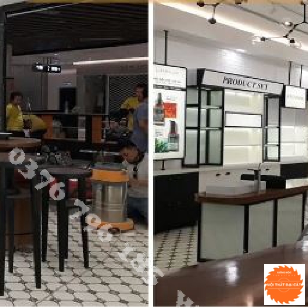 Mẫu thiết kế shop mỹ phẩm MS004
