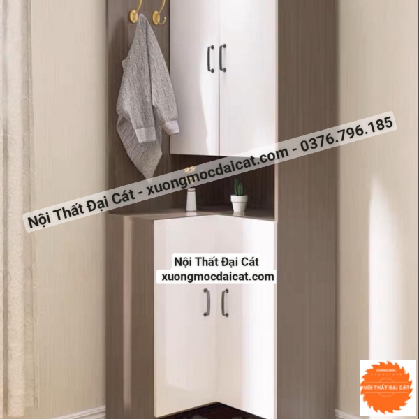 Tủ giày để góc chữ V TG193