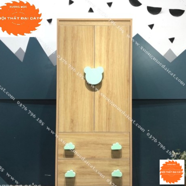 Tủ gỗ công nghiệp đẹp cho phòng ngủ bé