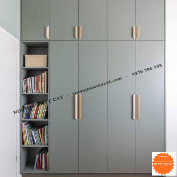 Tủ áo quần gỗ thiết kế đẹp TA465