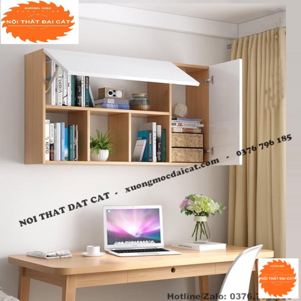 Kệ sách treo tường thiết kế đẹp KS134