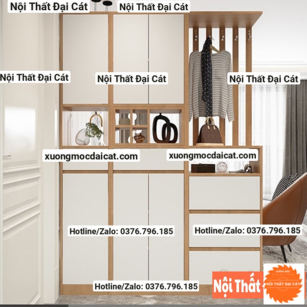Tủ giày - vách ngăn TG189