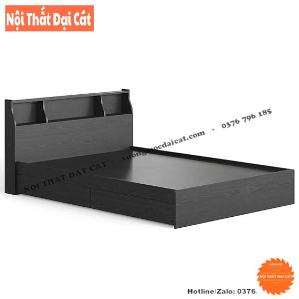 Giường ngủ gia đình bằng gỗ MDF G108