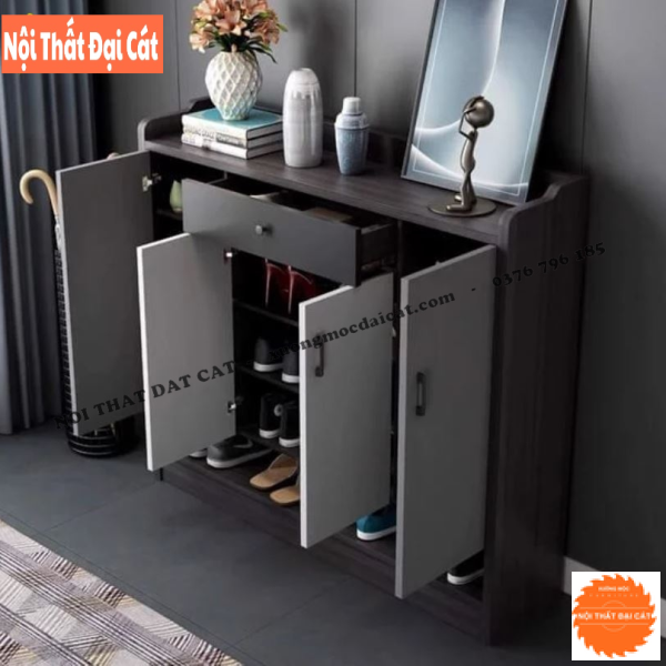 Tủ giày thiết kế nhiều ngăn tiện lợi TG217