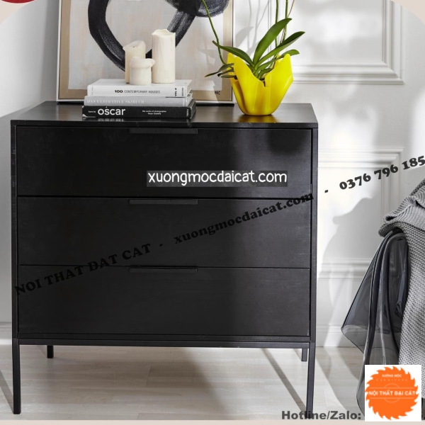 Tủ commost màu xám đen TC035