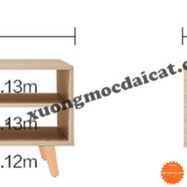 Bàn sofa phòng khách bằng gỗ BS046