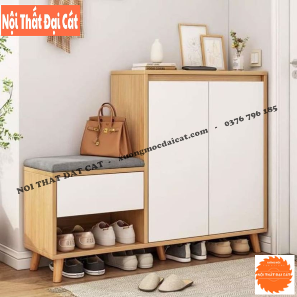 Tủ giày có ghế ngồi đa năng TG218