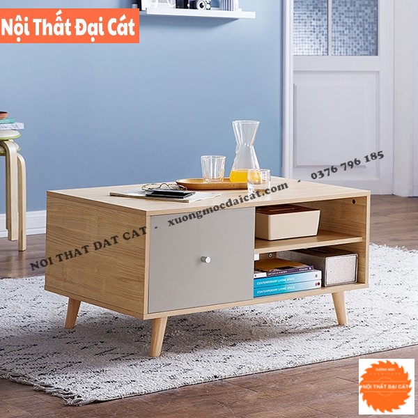 Bàn sofa phòng khách bằng gỗ BS046