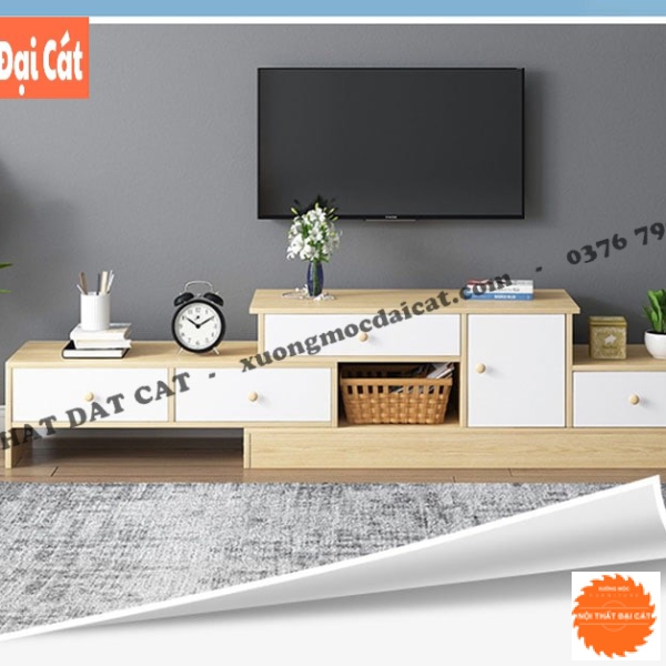 Kệ tivi bằng gỗ thiết kế đẹp KTV405