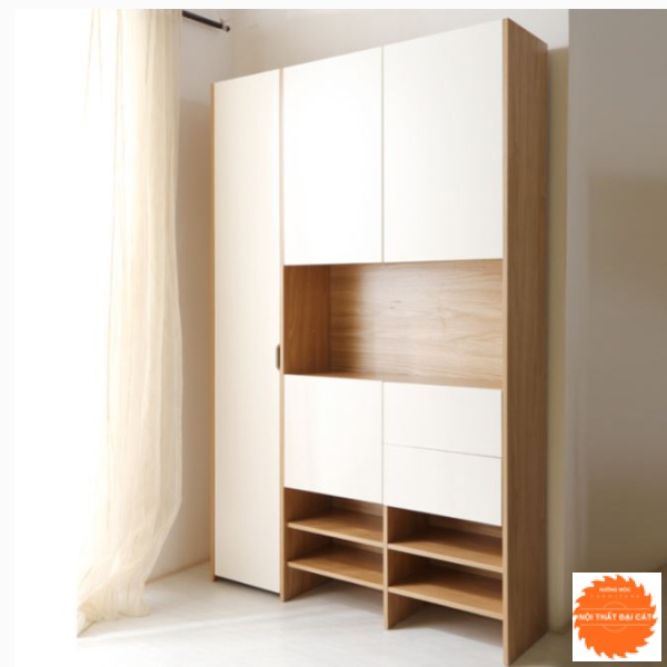 Tủ giày thiết kế cao 2 màu TG079