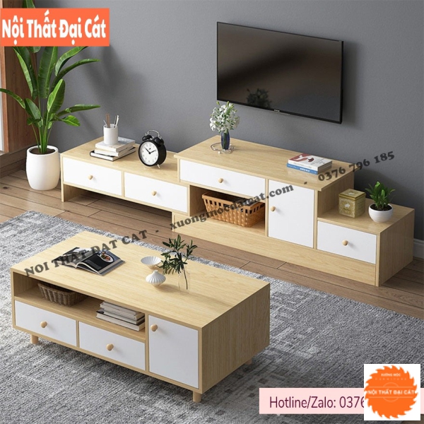 Kệ tivi bằng gỗ thiết kế đẹp KTV405