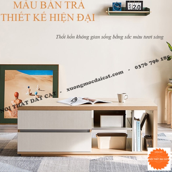 Bàn sofa - bàn trà hiện đại cho phòng khách BS061